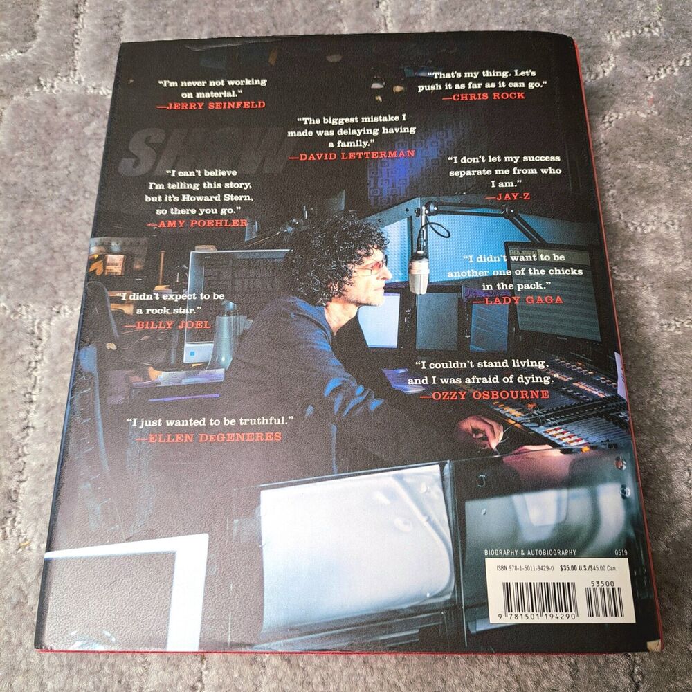 Howard Stern Comes Again by Howard Stern (English) 2019 Hardcover Book - Picture 2 of 3
